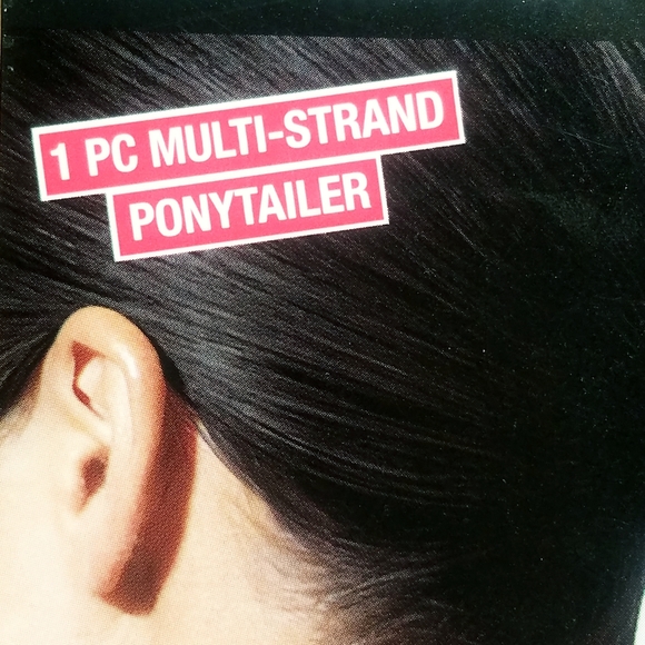 NWT 3×Scünci ColorMatch PONYTAILER 100% Spandex Hair Elastic: DARK BROWN/BLACK! - Picture 2 of 14